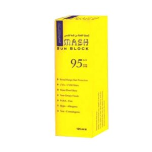 ماش صن بلوك 95+ 125مل عرض خاص